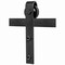 Codel Doors 48" x 84 " Primed 1-Panel  Barn Door with Black Hardware 4070pri8401B-H8MB - alternate 3